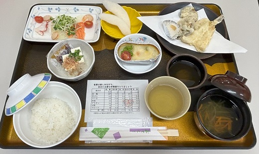 人間ドック昼食